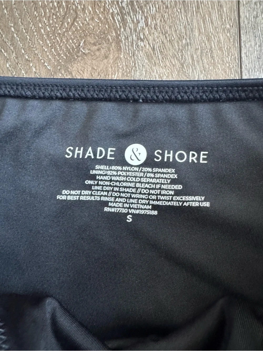 Shade & Shore Black High-Waist Strappy Bikini Set